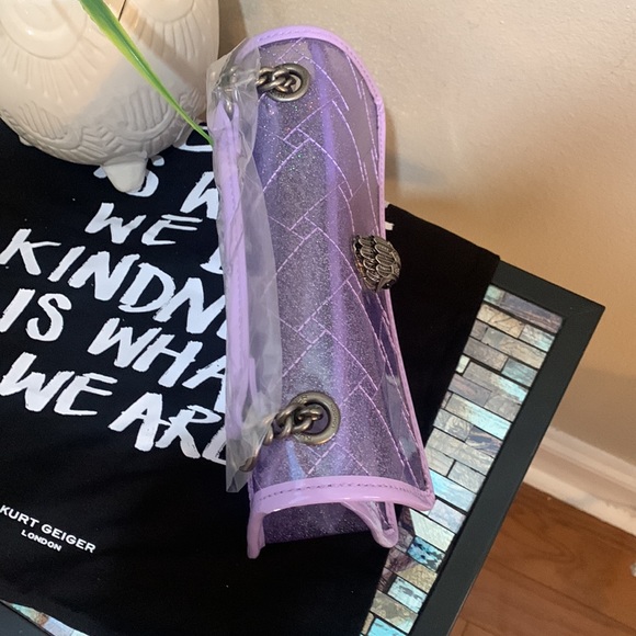 Kurt Geiger London ensington Vinyl Shoulder Bag - Picture 10 of 17